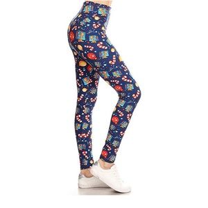 Women’s High Waisted Christmas Leggings